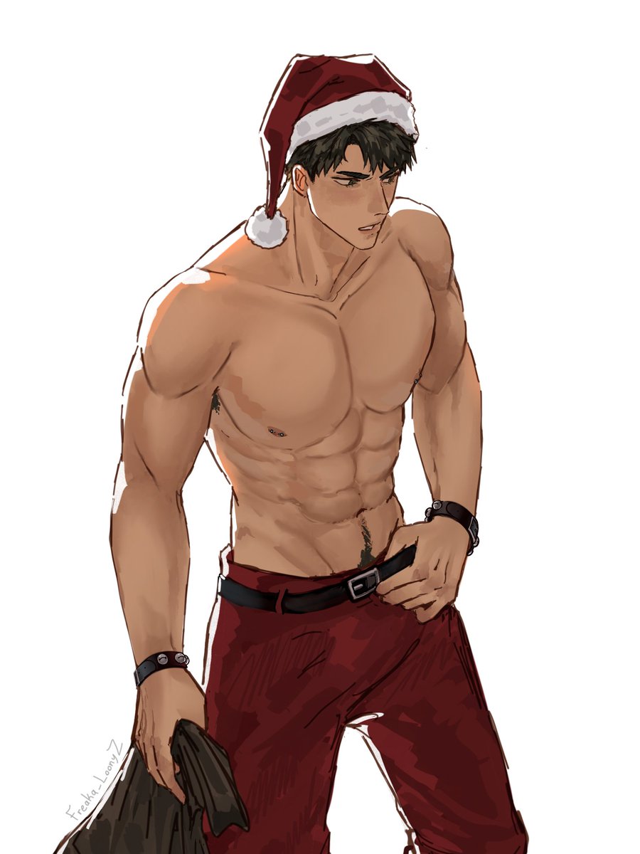 Santa Ushijima ❤️🎅 #haikyuufanart #haikyuu #ushijimawakatoshi #ushiwaka #AnimeArt #haikyuuholidays