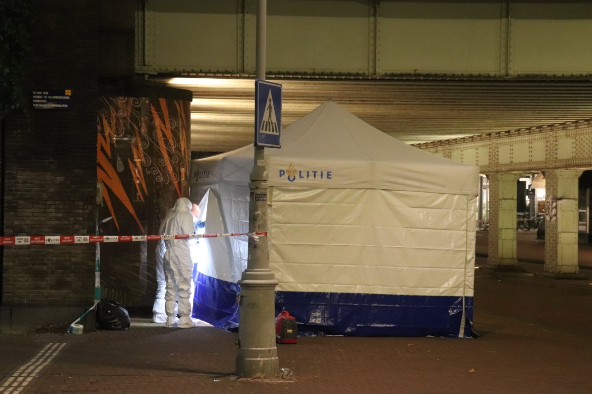 martindamen58's tweet image. #Amsterdam-oost. #Dode bij vermoedelijke #schietpartij. Het slachtoffer een man werd om 22.25 uur met #schotwond in hals op de hoek van de Pontanusstraat en de 1e van Swindenstraat onder het spoorwegviaduct gevonden. Dader gevlucht. #PD afgezet groot #politieonderzoek #TGO.