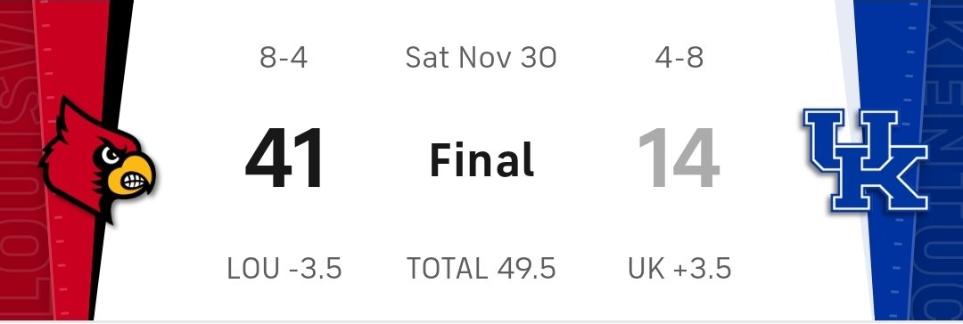 Kooterrific's tweet photo. @freadyisready @Datapleaz @EverythingRebs Bro, what? UK is TERRIBLE. Louisville is the 5th place team in the ACC and steamrolled UK. ASU would beat them by 50. #SECMATH https://t.co/lRdFS4bK4G