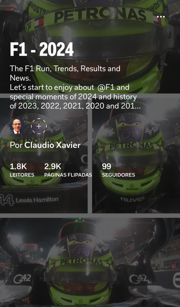 claudiorxavier's tweet photo. That’s F1 #MercedesAMGF1 with your heart ❤️ and passion you can make the difference, follow the examples of Technology and  Challenges of @LewisHamilton and @F1naBand and Claudio  Xavier Lover of 🏎️❤️🏎️ #F1 https://t.co/VBoBtfz6dy https://t.co/O6Xin8SnKC