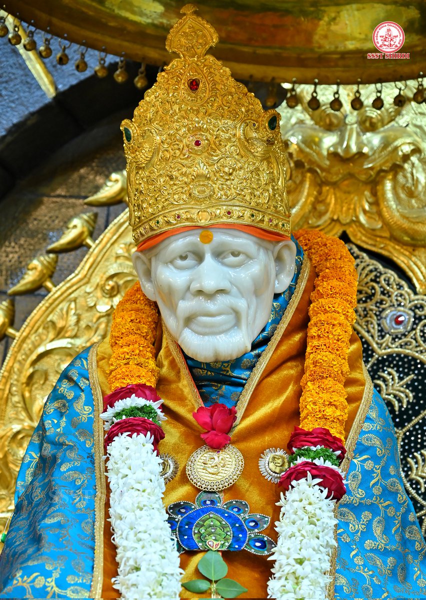 SSSTShirdi's tweet photo. *!! ॐ साई राम !!*
*श्री साईबाबा संस्थान विश्वस्त व्यवस्था,शिर्डी*
*!! ॐ Sai Ram !!*
*Shri Saibaba Sansthan Trust, Shirdi*
≈≈≈≈≈≈≈≈≈≈≈≈≈≈≈≈≈ *आरती :-शिर्डी माझे पंढरपुर* 
 *सोमवार ०९ डिसेंबर २०२४*   
*Aarti :-Shirdi Majhe Pandharpur*
*Monday 09 Dec 2024* https://t.co/Y7jNbSkjEn
