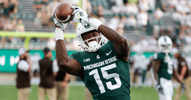 Pete Nakos (@petenakos_) on Twitter photo Michigan State wide receiver Jaron Glover plans to enter the transfer portal, the <a href="/APSportsAgency/">A&P Sports Agency</a> tells <a href="/On3sports/">On3</a>.
As <a href="/Hayesfawcett3/">Hayes Fawcett</a> previously reported, Glover played in 8 games this season, totaling 15 Receptions for 192 yards & 2 TDs.
on3.com/college/michig… Michigan State wide receiver Jaron Glover plans to enter the transfer portal, the <a href="/APSportsAgency/">A&P Sports Agency</a> tells <a href="/On3sports/">On3</a>.
As <a href="/Hayesfawcett3/">Hayes Fawcett</a> previously reported, Glover played in 8 games this season, totaling 15 Receptions for 192 yards & 2 TDs.
on3.com/college/michig…