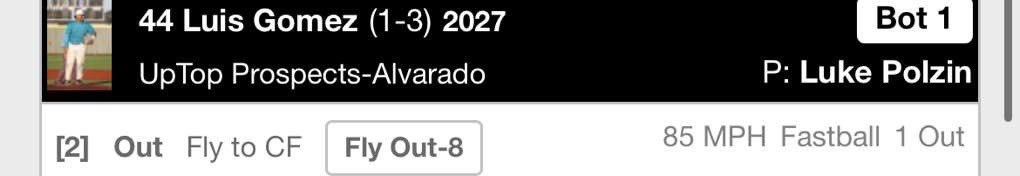 New in game PR 85mph.
<a href="/GOaksBaseball/">Grand Oaks Baseball</a> <a href="/KyleChapman2014/">Houston Kyle Chapman</a>