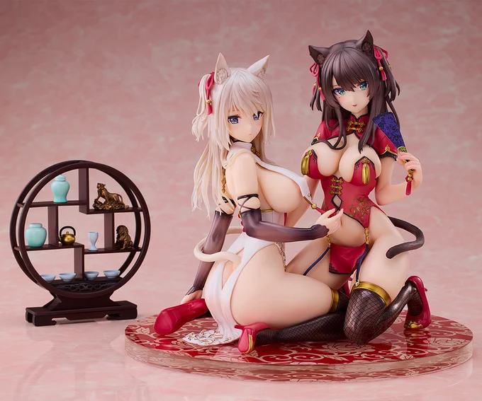 魔太郎氏【チャイナドレスキャット】シリーズがピンクキャットより登場!強気で勝気なお姉さん「クロネコ」の受注締めは、明日12月10日(火)19時です!日本: 