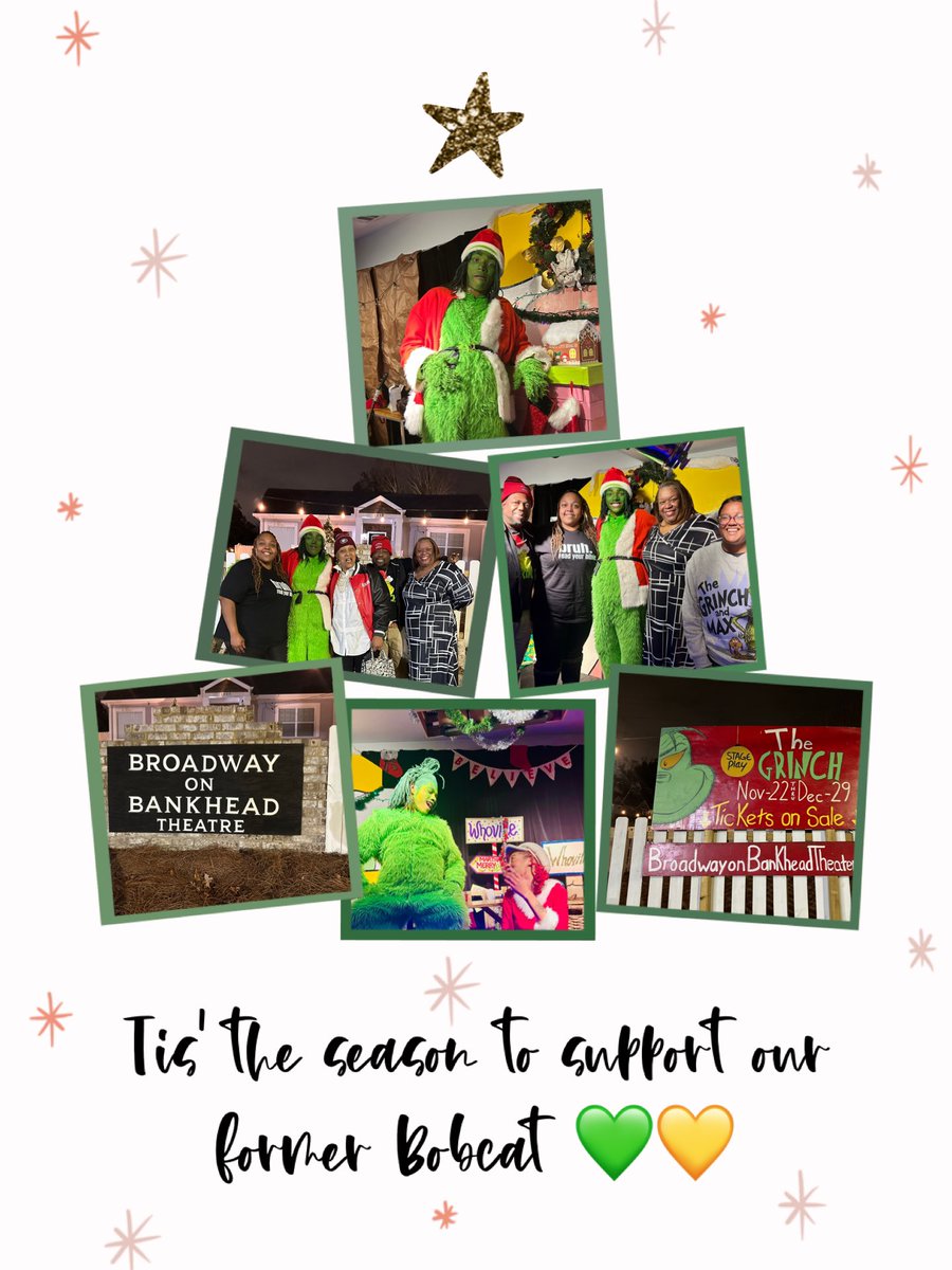 theereadinglady's tweet photo. So proud to support our former student in his incredible production of *How the Grinch Stole Christmas*! 🎭✨ Break a leg! #GrinchMusical #ProudSupport #theater @afrikanwisdom @PritchPreKBoyd https://t.co/WApaZOZGNT