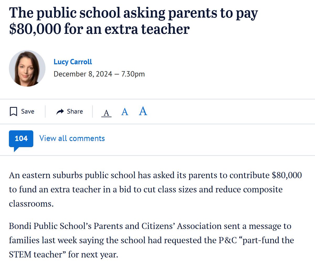Public schools are begging parents to chip in and fund extra teachers. Meanwhile we're flushing away tens of billions of dollars into the AUKUS agreement.

Government priorities are seriously warped if we can fund war machines but not schools.