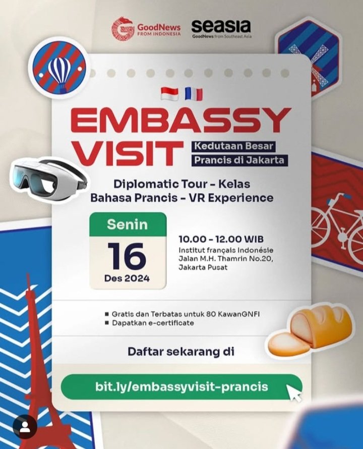 roes_anggana's tweet image. Prancis 

#embassyvisit #kedubesprancis #jakarta #prancis