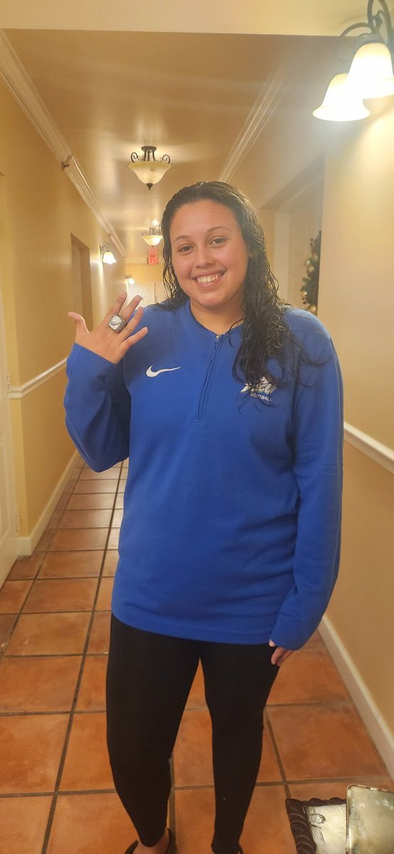 Special delivery from <a href="/FGCU_Softball/">FGCU Softball</a> to the one and only Cheech <a href="/angebonilla11/">Angie</a>