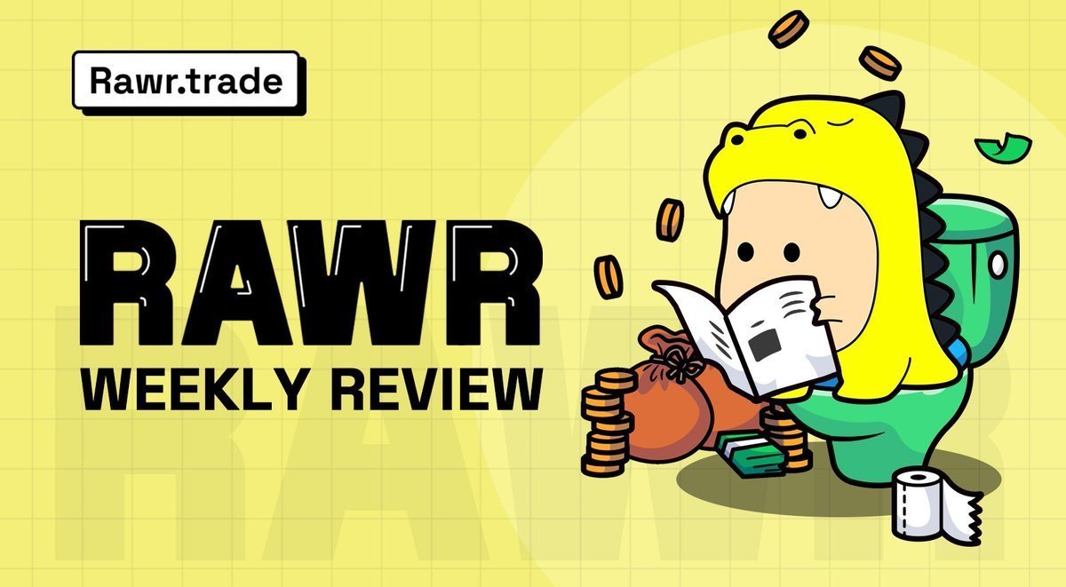 🐾 RAWR Weekly Review 🐾  

1/7 Welcome to this week's RAWR Weekly Review! Let's dive into the latest happenings in the crypto world, with a focus on Ethereum and the broader market. 🚀 #CryptoNews #ETH  

2/7 📈 Ethereum (ETH) showing strong performance: - Approaching $4,000