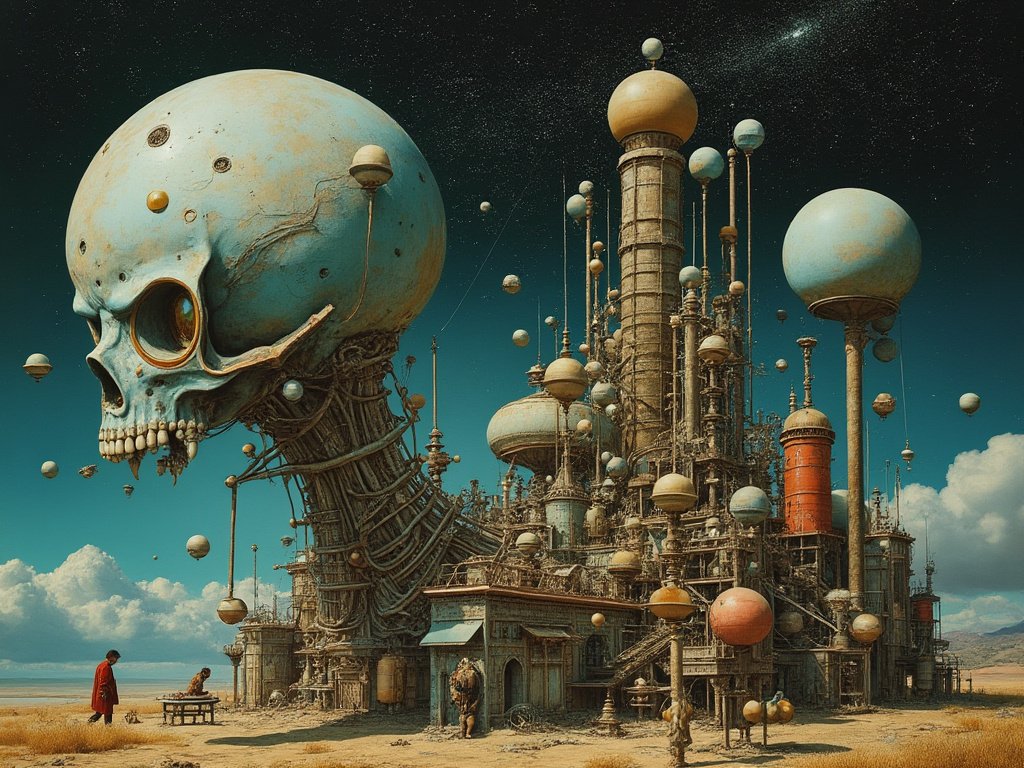 MikeRandomArt's tweet photo. ▫️nightclub during the day▫️

🔹dream image🔹

#AIart #dreamAIart #dreamart #dreamimage #surrealism #surrealAIart #surrealart #surreal https://t.co/XbAg4OM8AI