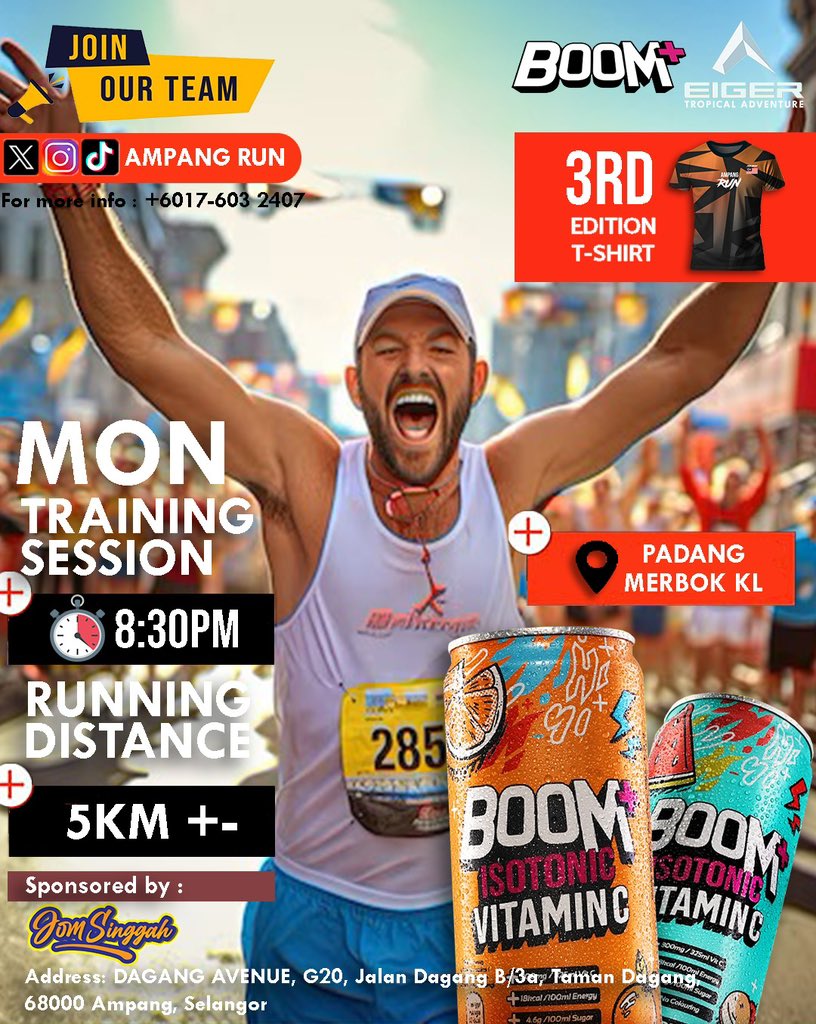 AMPANG RUN tweet media