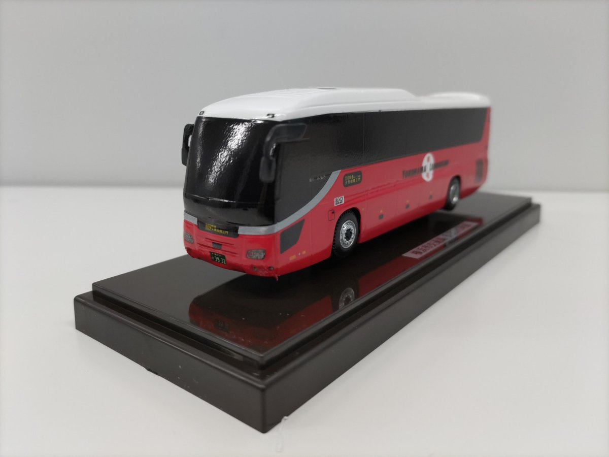 横浜市のふるさと納税返礼品に市営バス1/80モデルが採用されました