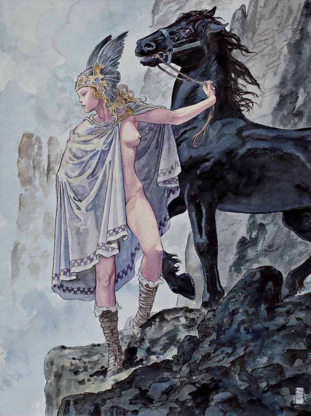 _GVNTHER_'s tweet photo. Milo Manara https://t.co/rk0zzyhX1T