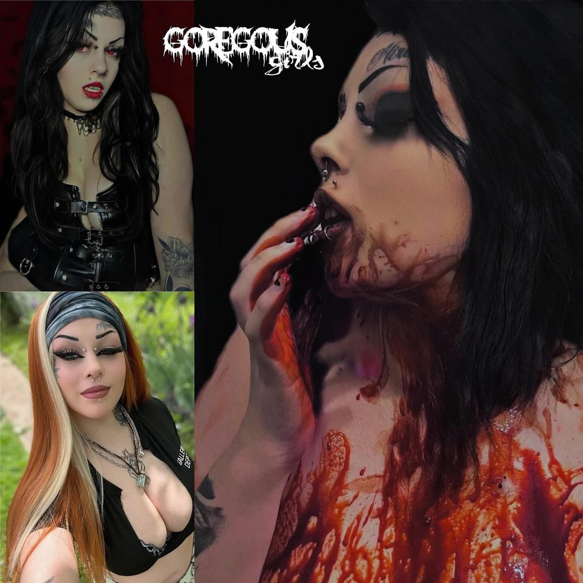 GOREgous_Girls's tweet photo. Introducing GG Fiend Nikki Nightmare! https://t.co/vOc0Dep5hI