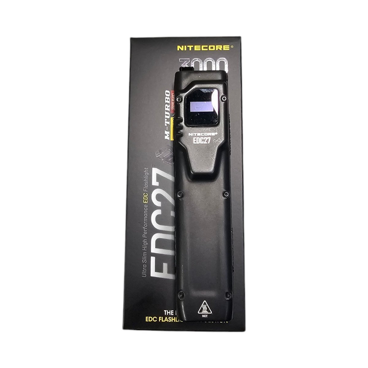bahabidari's tweet photo. My EDC handheld light source is a Nitecore EDC27. Compact dimensions for easy pocketability yet powerful enough (up to 3000 lumens) to turn darkness visible. Instant strobe function has personal defense applications. @tycomaarms https://t.co/TSlx4JlEgD