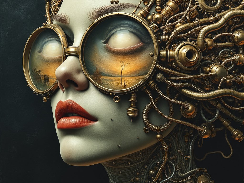 MikeRandomArt's tweet photo. ▫️the world below▫️

🔹dream image🔹

#AIart #dreamAIart #dreamart #dreamimage #surrealism #surrealAIart#surrealart #surreal https://t.co/mQq6deyLrw
