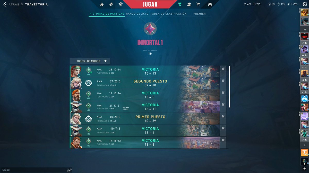 Primera vez tocando inmortal #VALORANT