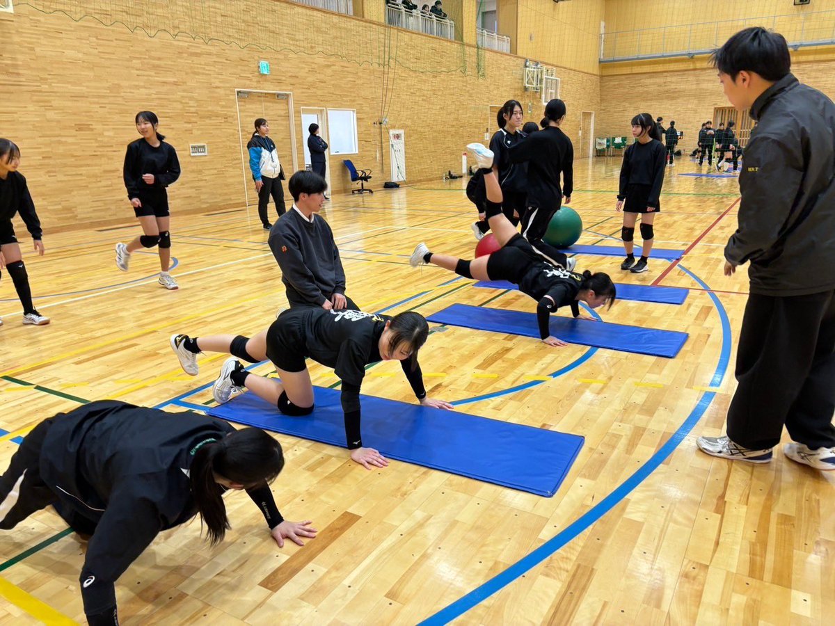 新潟医療福祉大学 女子バレーボール部 tweet media