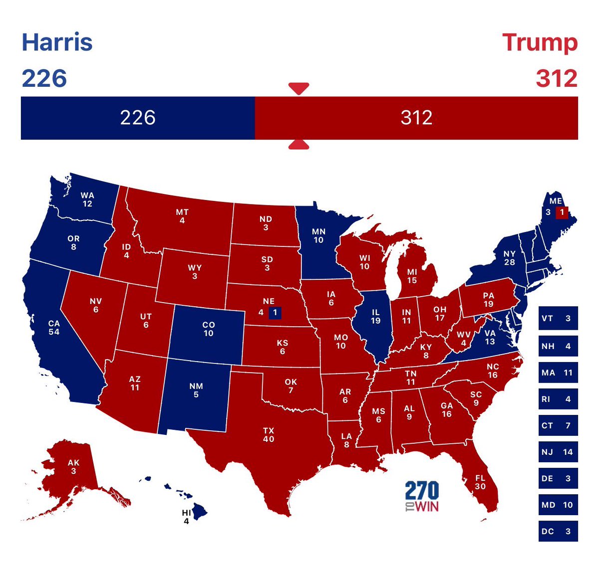 dbl55555's tweet image. And then they wonder why the #ElectionMap looks like this.