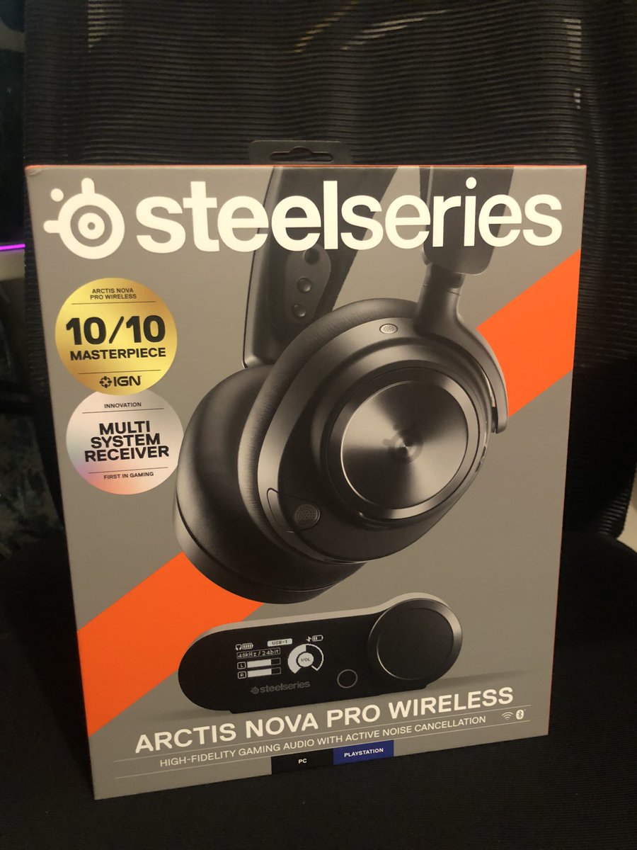 SYFiZZLE's tweet photo. Let’s try these out, excited to put them to work #steelseries https://t.co/ia6jKkyqS3
