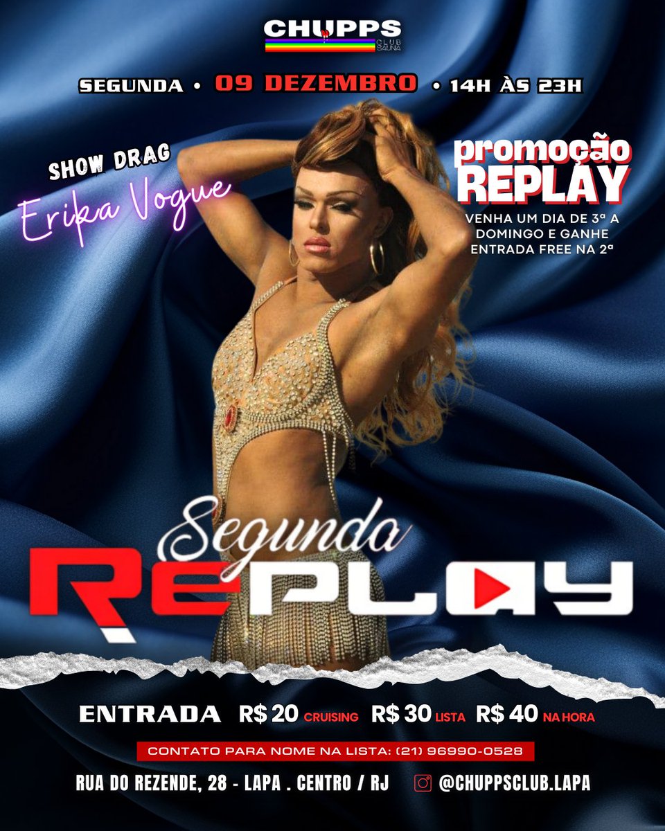 chuppsclub's tweet photo. SORTEIO • FOTO OFICIAL 
 um VIP pra Chupps hoje? 
Regras:
1- Dar RT neste post
2- Seguir este perfil @chuppsclub
3- Informar nome completo e Identidade após sorteio

Será UM VIP para HOJE 09/12/2024!
Resultado após às 15hs. Quem não seguir as regras estará eliminado! https://t.co/Iqy77dktSu
