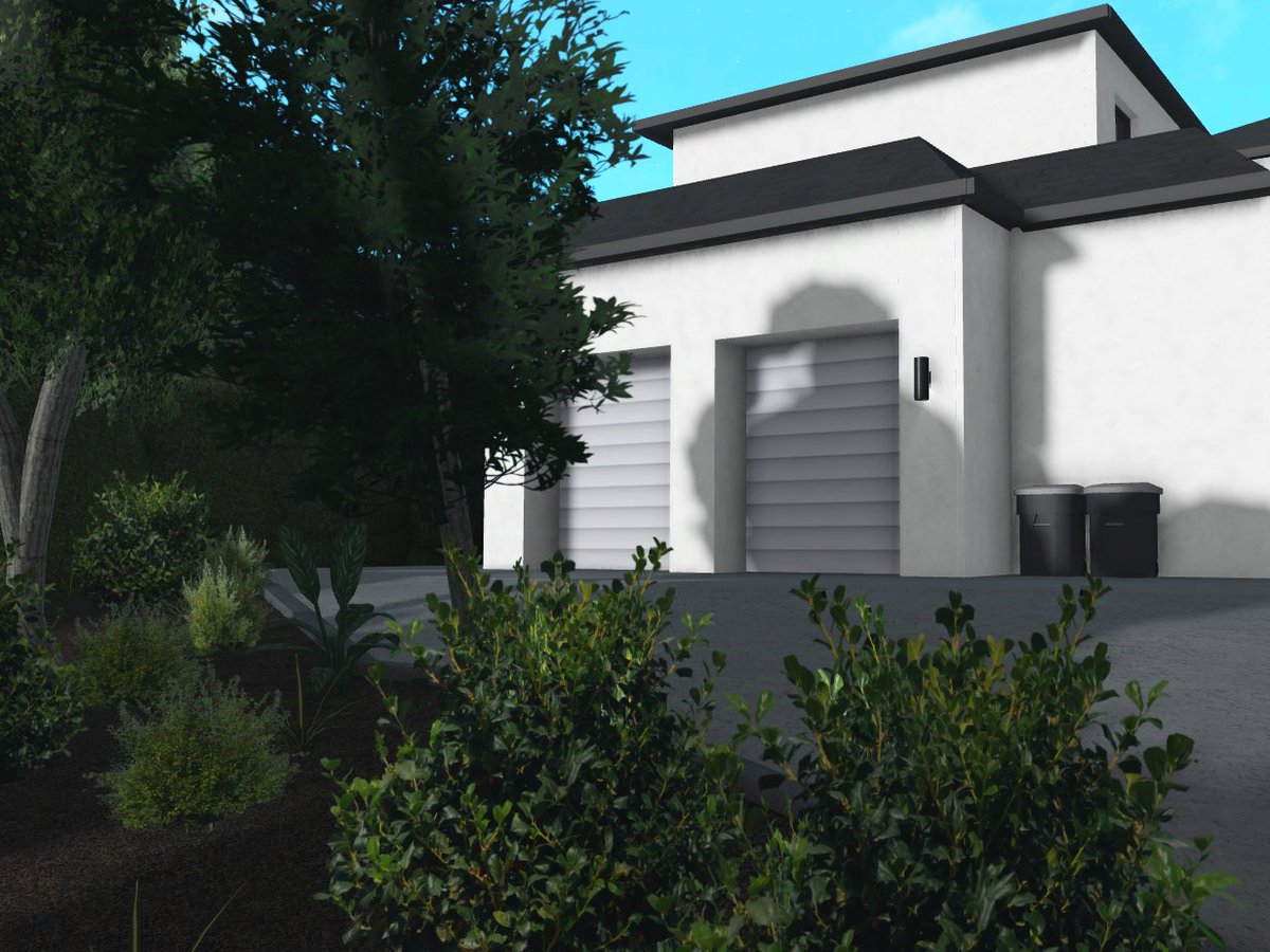 ItsJamieHills's tweet photo. My New Mansion in @heybloxburg
Kim Kardashians Bel Air Mansion inspired 🤍

#bloxburgbuilds #bloxburghacks 
#robloxbloxburg #KimKardashian #BelAir https://t.co/CQ5OHWkYE3