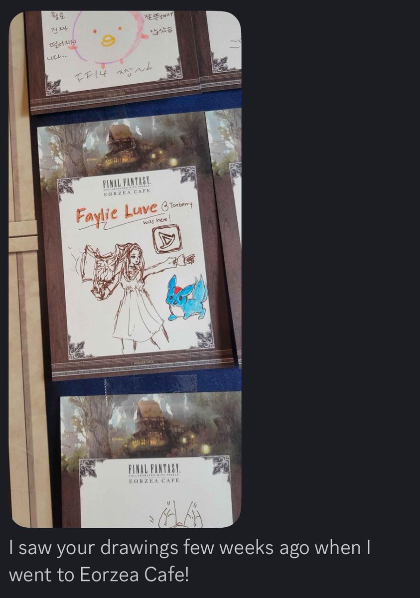 faylieeeee's tweet photo. Coincidentally, my old fc mate saw it randomly 🤭 https://t.co/BvdlKjhdOD