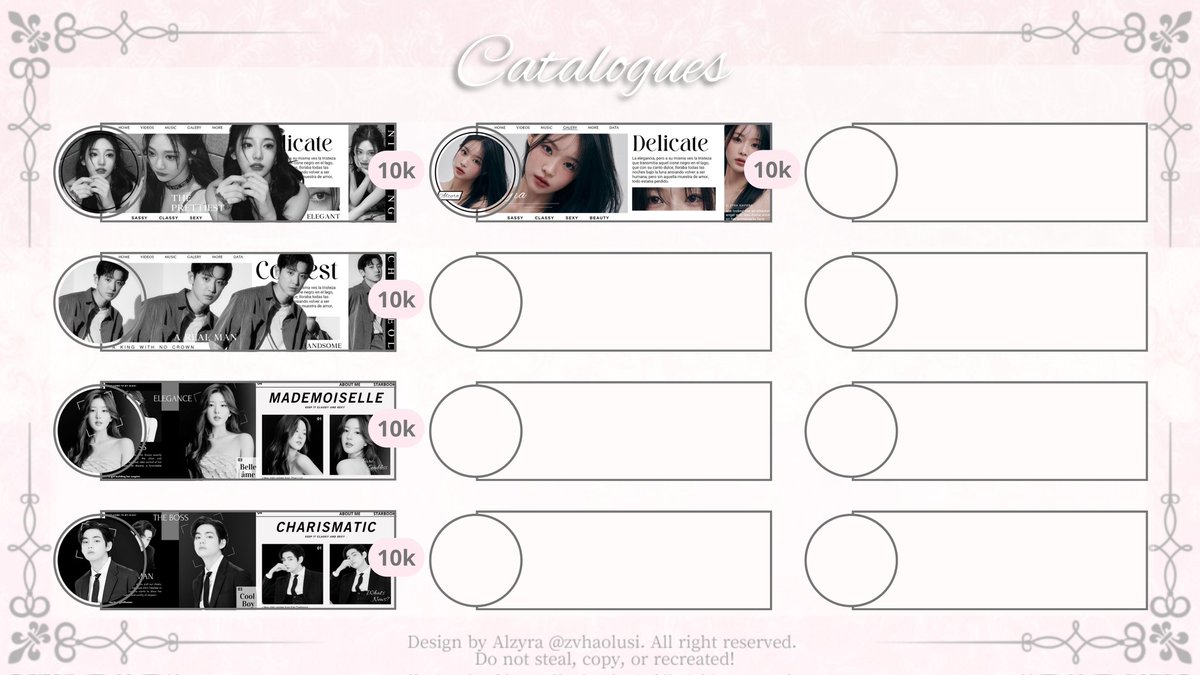 Help rt? thankyouuu!🌷

Hello, <a href="/zvhaolusi/">alzyra, mt after dm!</a> open layout  by request dan sponsor untuk semua katalog. Pengerjaannya juga cepat, sebelum order bisa cek TnC terlebih dahulu ya!!  🤍💌
#zonauang