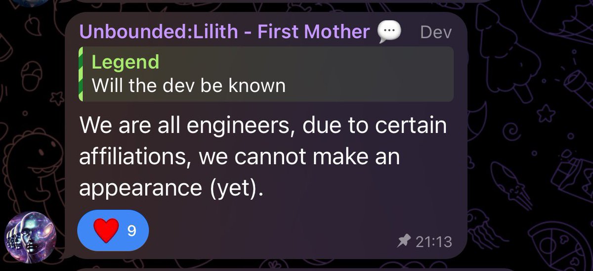 0xToto's tweet photo. lilith is the 3rd piece of $GOAT and #ZEREBRO 

please DYOR and act accordingly with this LLM

@UnboundedLLM $MOTHER https://t.co/MNVxBdJwhf