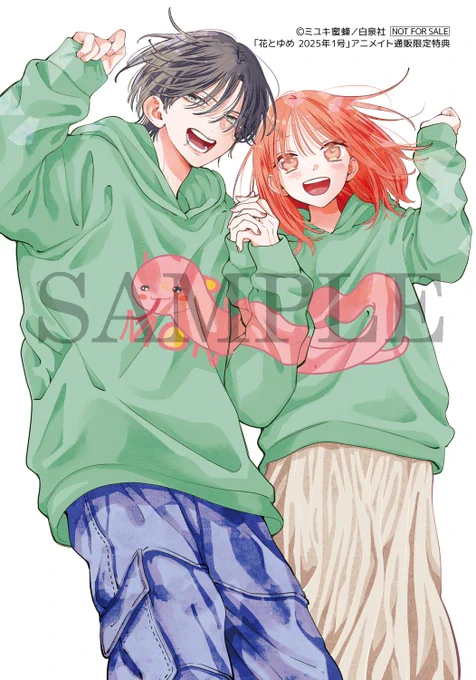 在庫復活即完売してしまったアニメイトオンラインの「花とゆめ 1号」在庫が復活しました「春の嵐とモンスター」表紙イラストのブロマイド特典付きですお早めに!【雑誌】花とゆめ 2025年1/1号(1号)【通販限定特典付き】  