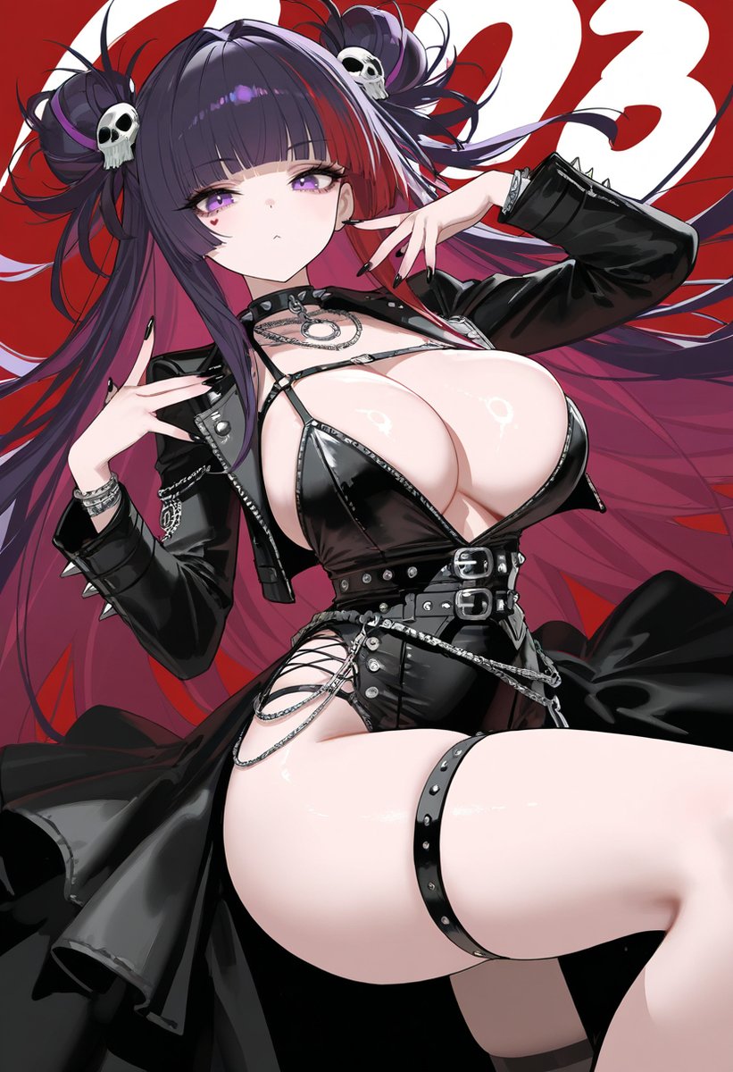 パンクガール💀
昼イラスト✨ 