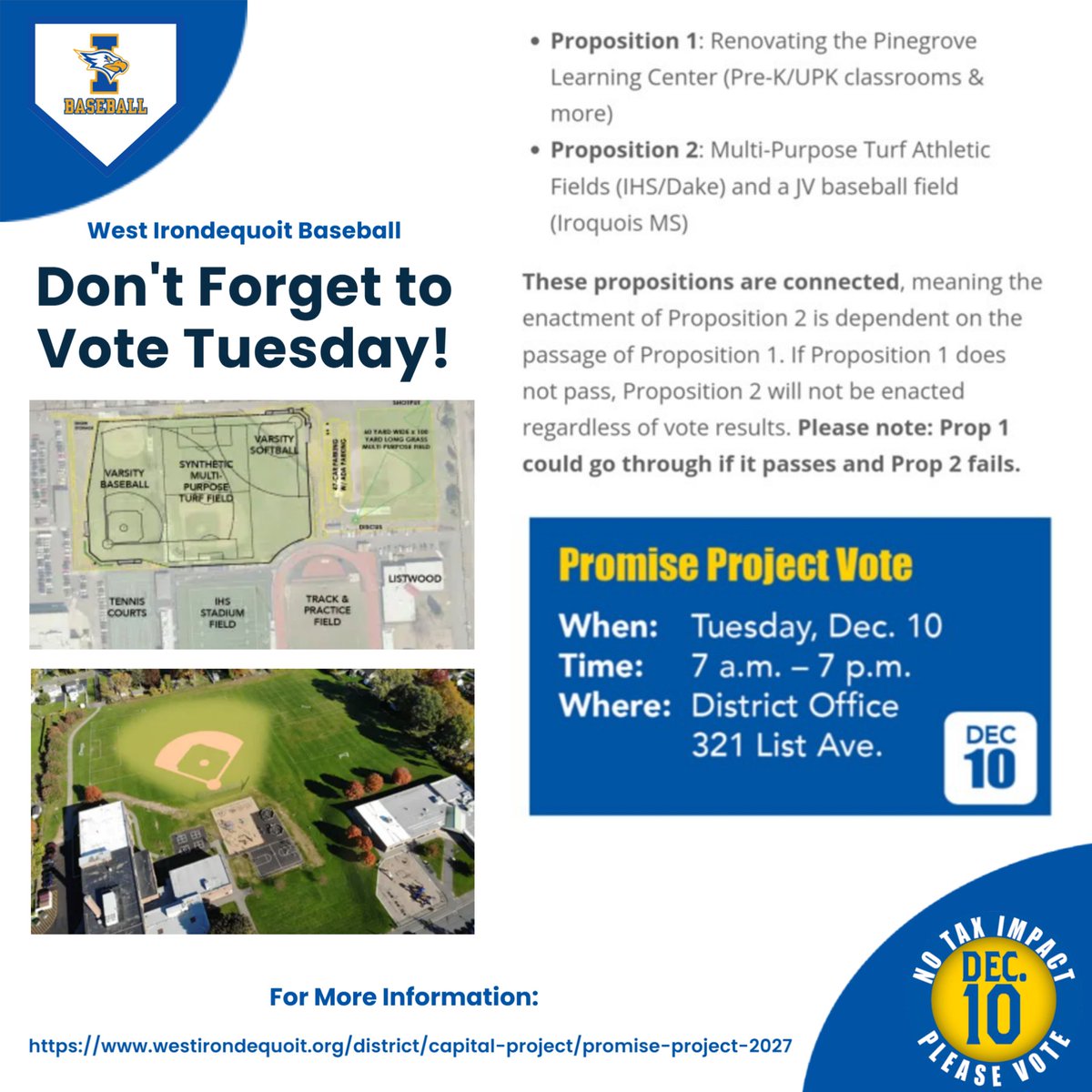 Irondequoit Baseball tweet media