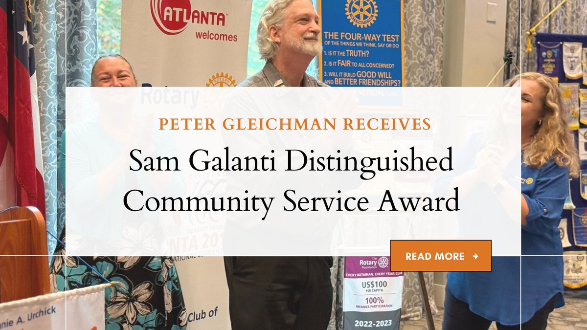 RotaryD6910's tweet photo. The Rotary Club of Canton has now started bestowing the Sam R. Galanti Community Service award to Canton Rotarians with vocations in the private sector who have donated their time, talent, and treasure to serve our communities. Read more> https://t.co/7pxj3PuJQX
#membersmatter https://t.co/FnzUYA9MQl