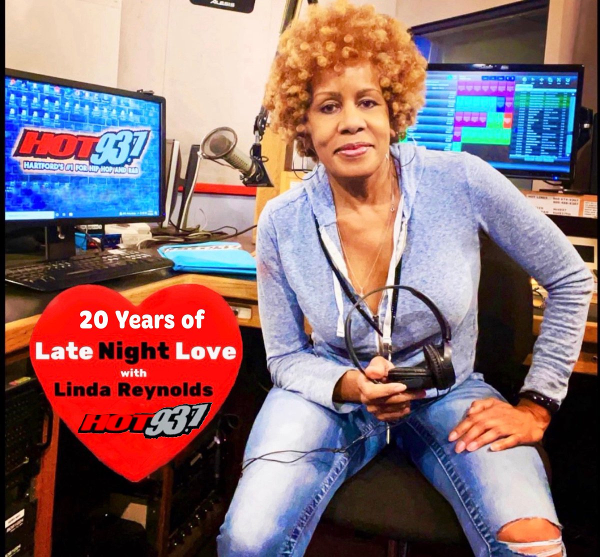 hot937's tweet image. At 11 tonight @LindaHot937 #LateNightLove❤️ begins in 1999 with #EricBenet and @realtamiaworld #SpendMyLifeWithYou. Shouts/Requests hot937.com #LindaReynolds page #Listen Audacy app. #20YearsOfLateNightLove.