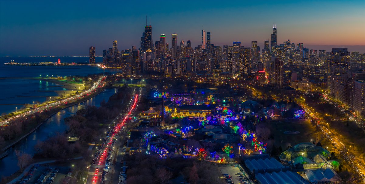 Lincoln Park Zoo Lights #Chicago