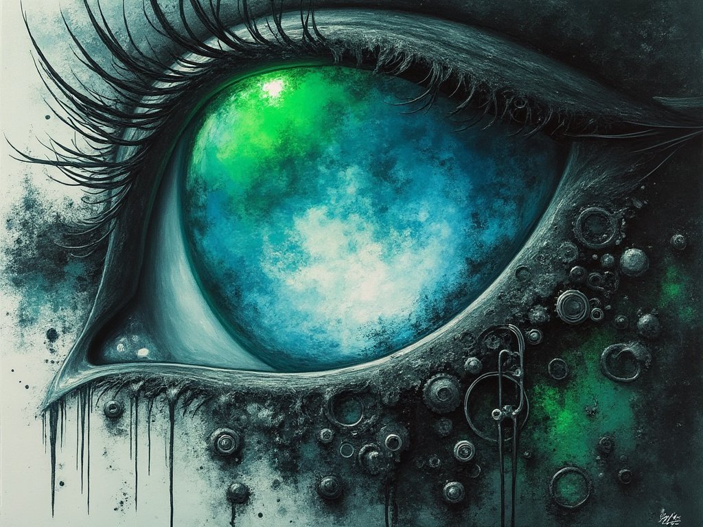 MikeRandomArt's tweet photo. ▫️missing soul▫️

🔹⚫⚪🟢🔵🔹

#AIart #bluegreenblackwhite #bluegreenblackwhiteAIart #anothereye https://t.co/0wup3eCbLr