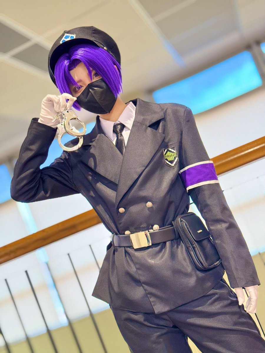 seisuiburst0329's tweet photo. #ガタケット179
#cosplay
model @hakuto_cos  さん
ビジュ強看守さん② https://t.co/G3Dl1gifUm