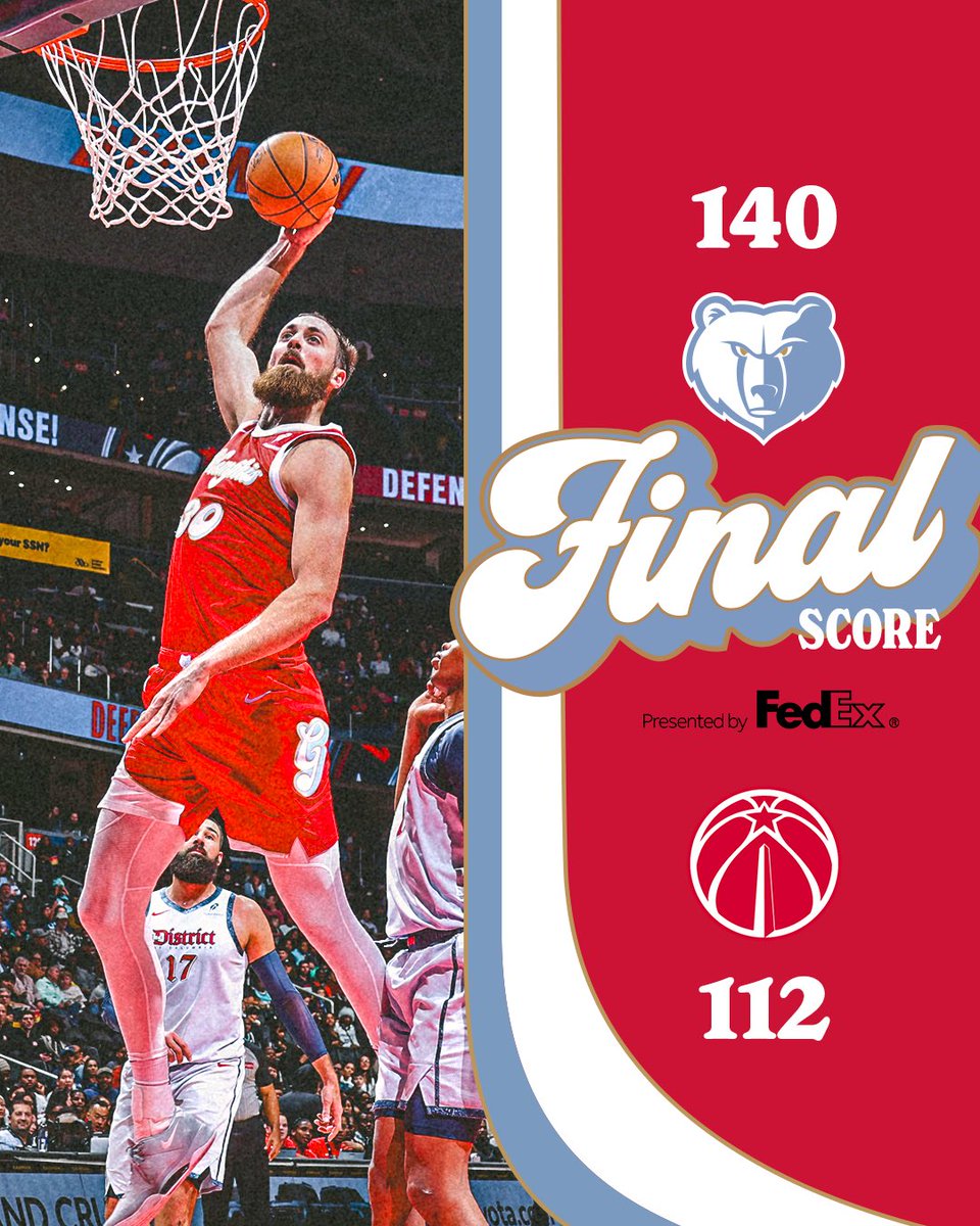memgrizz's tweet photo. D.C. Victory 🐻 https://t.co/ikaxA7lhCP