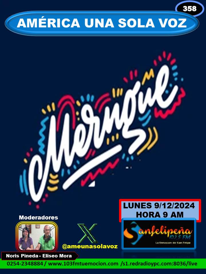 América una sola voz . Sanfelipeña 103.5 FM. (@AmeUnasolavoz) / Posts / X