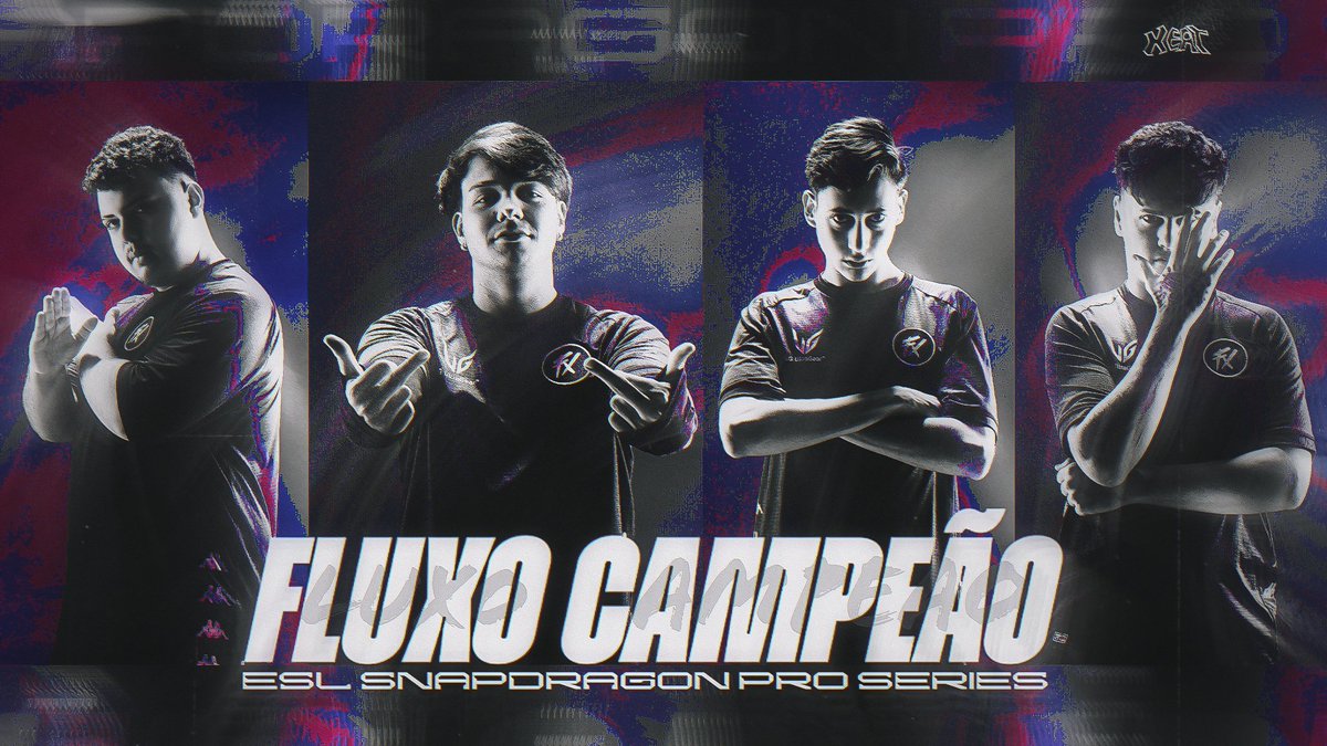 xeatxisl's tweet image. FLUXO CAMPEÃO DA ESL SNAPDRAGON PRO SERIES. 🏆🏆🏆
#SegueOFX