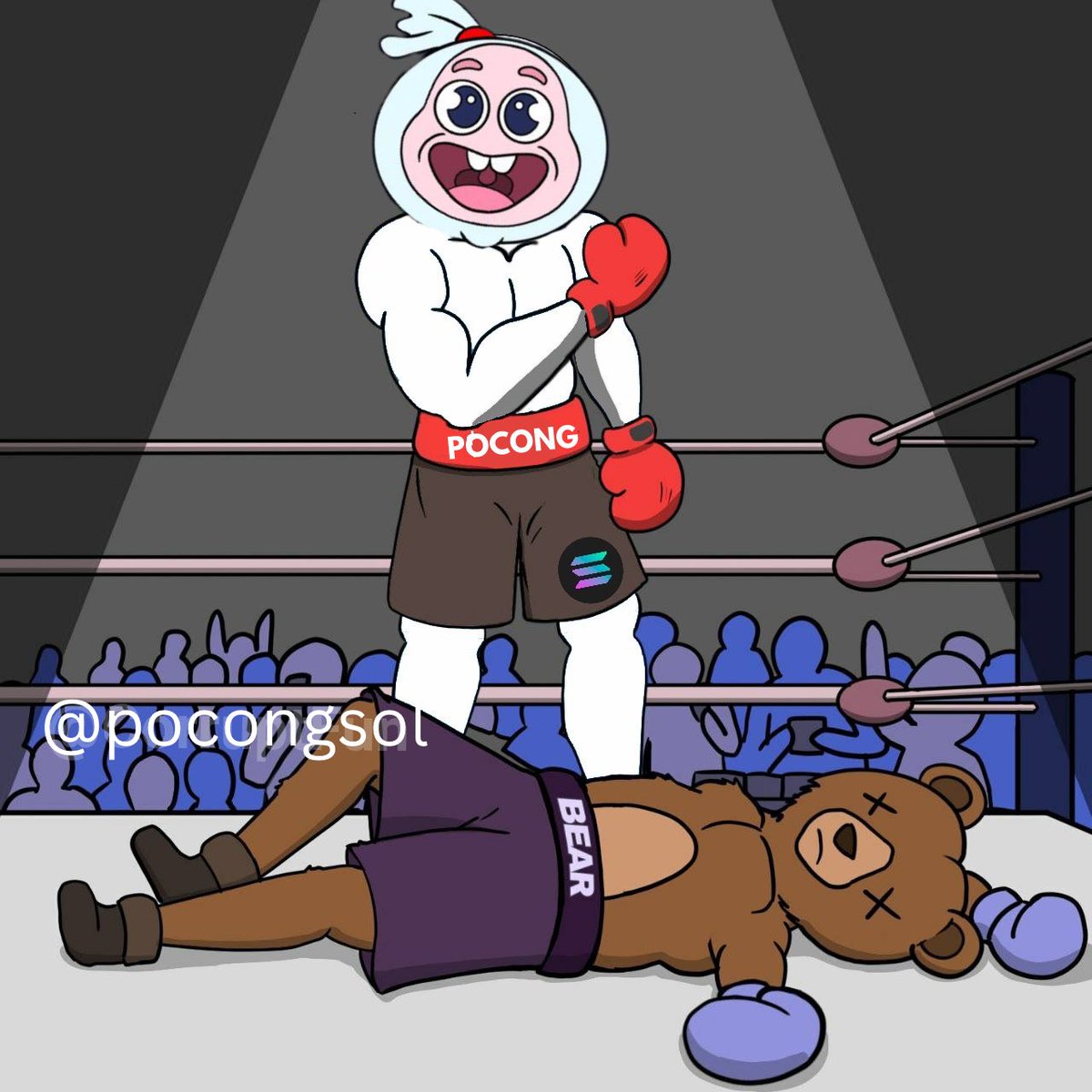Rokeebcreates's tweet photo. @pocongsol 👻

My bullish entry for Friday the 13th twist 🙌

$POCONG is ready for y’all 

#PocongContest 

Let’s keep $POCONG GOING 🚀👻 https://t.co/UastRJh4Uf