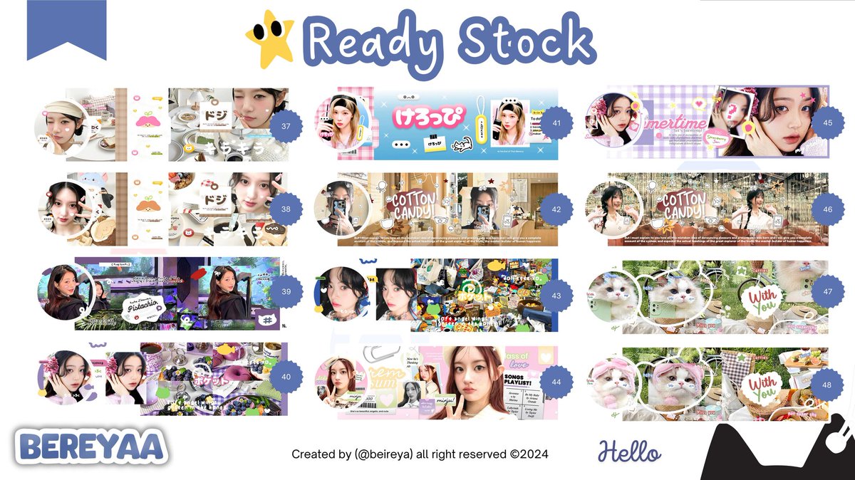 Help repost ? Thank youu~!! 

Haloo! Aku mau CLEARANCE SALE layout dibawah ini dengan harga bisa cek alt(retext +1k) . kalau ada yang tertarik, bisa langsung dm aku yaw  
( mt after dm yah 🙇🏻 )

Avail untuk GA or Sponsor ya 
#zonauang #zonajajan