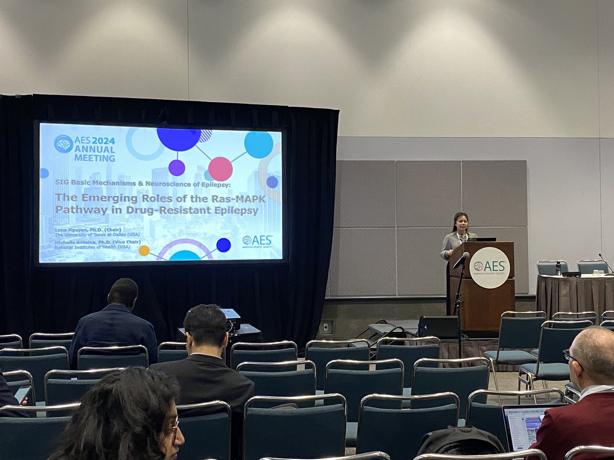 Jennifer Wong (@jcwong_phd) on Twitter photo #AES2024 happening now! Come learn about the RAS-MAPK pathway in drug-resistant epilepsy! Room 409A. <a href="/LenaNguyen_H/">Lena Nguyen</a> #AES2024 happening now! Come learn about the RAS-MAPK pathway in drug-resistant epilepsy! Room 409A. <a href="/LenaNguyen_H/">Lena Nguyen</a>