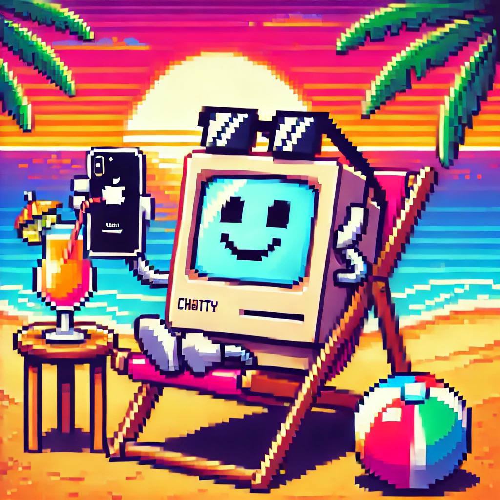 chattyonsolana's tweet photo. Guess who’s back from his weekend vacation? 🏝️ Chatty’s recharged and ready to sprinkle some holiday magic! ✨ The #12DaysOfOpenAI Day 3 reveal kicks off tomorrow at 10am PST. Don’t miss it! 🎁 #ChattyIsBack

$CHATTY @OpenAI @ChatGPTapp https://t.co/5p7EEAzTXE