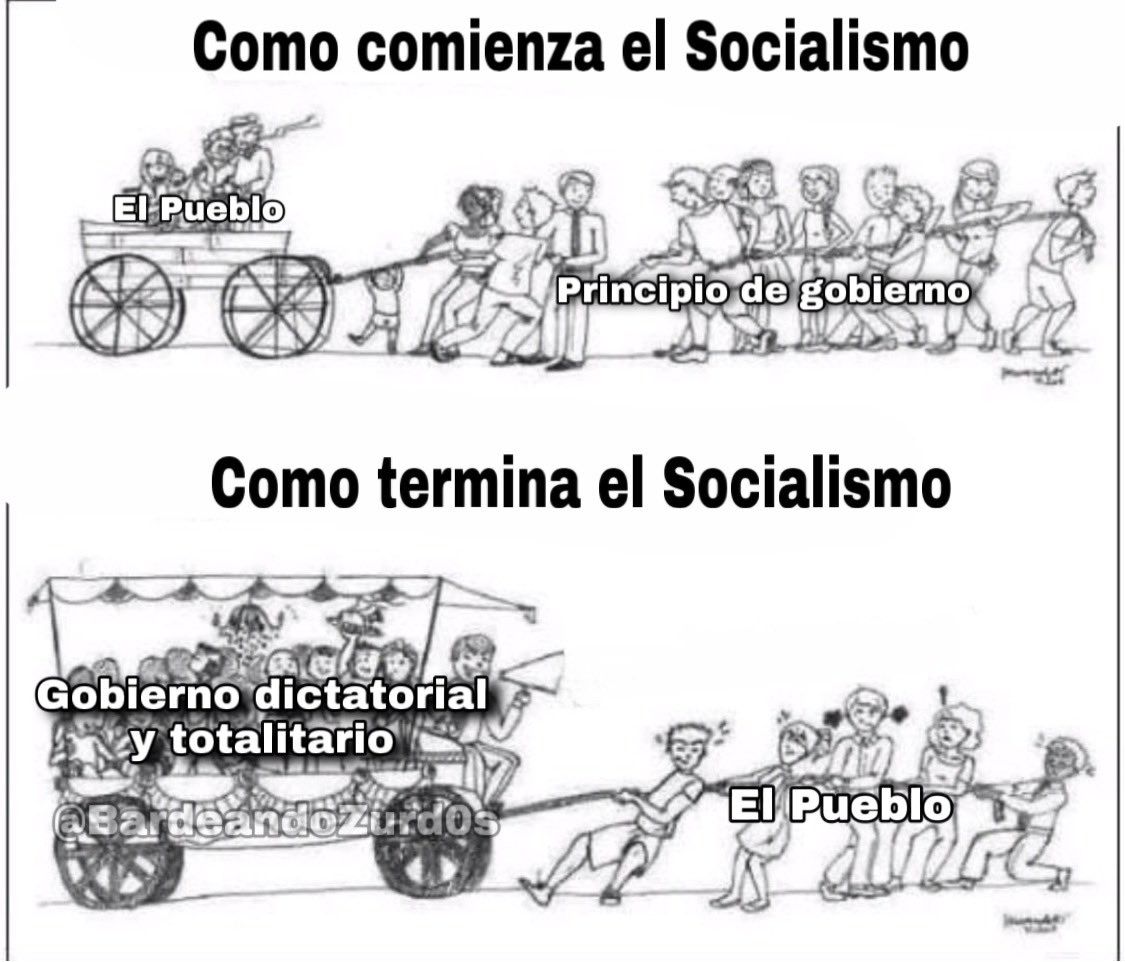 Mex_Libertario's tweet photo. La vida es eso que pasa mientras un chairo intenta hacer funcionar al #socialismo. https://t.co/jOXW18cBsq