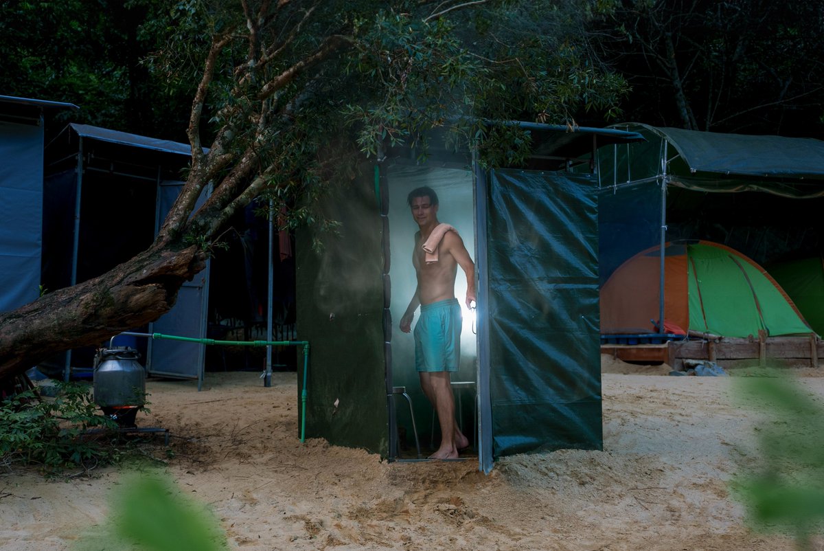 OxalisAdventure's tweet photo. 🌿 Oxalis Jungle Steambath – A winter-exclusive treat!

Relax in a cozy, fragrant tent (45-47°C) with ginger and lemongrass after trekking. Recharge, sip tea by the fire, and enjoy serene forest sunsets.

📷 Embrace winter—book your tour now for unforgettable adventures! https://t.co/lDuIbtkucf