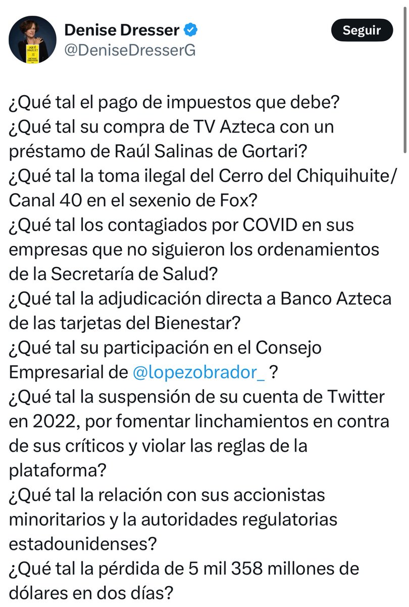 Don Ricardo Salinas Pliego tweet media