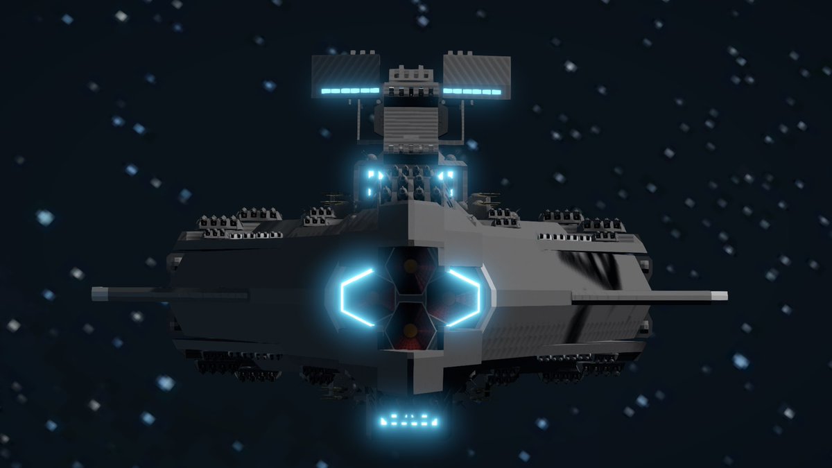 ribera1945e's tweet photo. #みんなの戦艦見せ合っていいねやrpしようよ
#SpaceEngineers  で作った戦艦！ https://t.co/vHOZXo4UIE