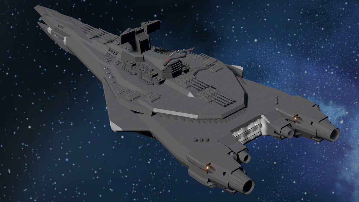 ribera1945e's tweet photo. #みんなの戦艦見せ合っていいねやrpしようよ
#SpaceEngineers  で作った戦艦！ https://t.co/vHOZXo4UIE