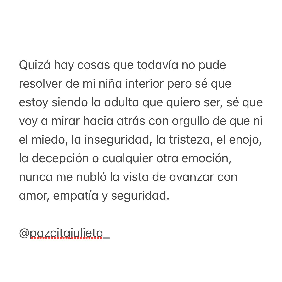 “La adulta que quiero ser”